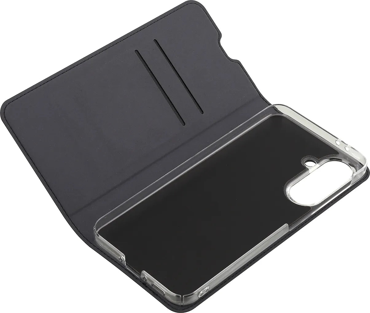 FoneKit BookCase -suojakotelo, Samsung Galaxy A36, musta