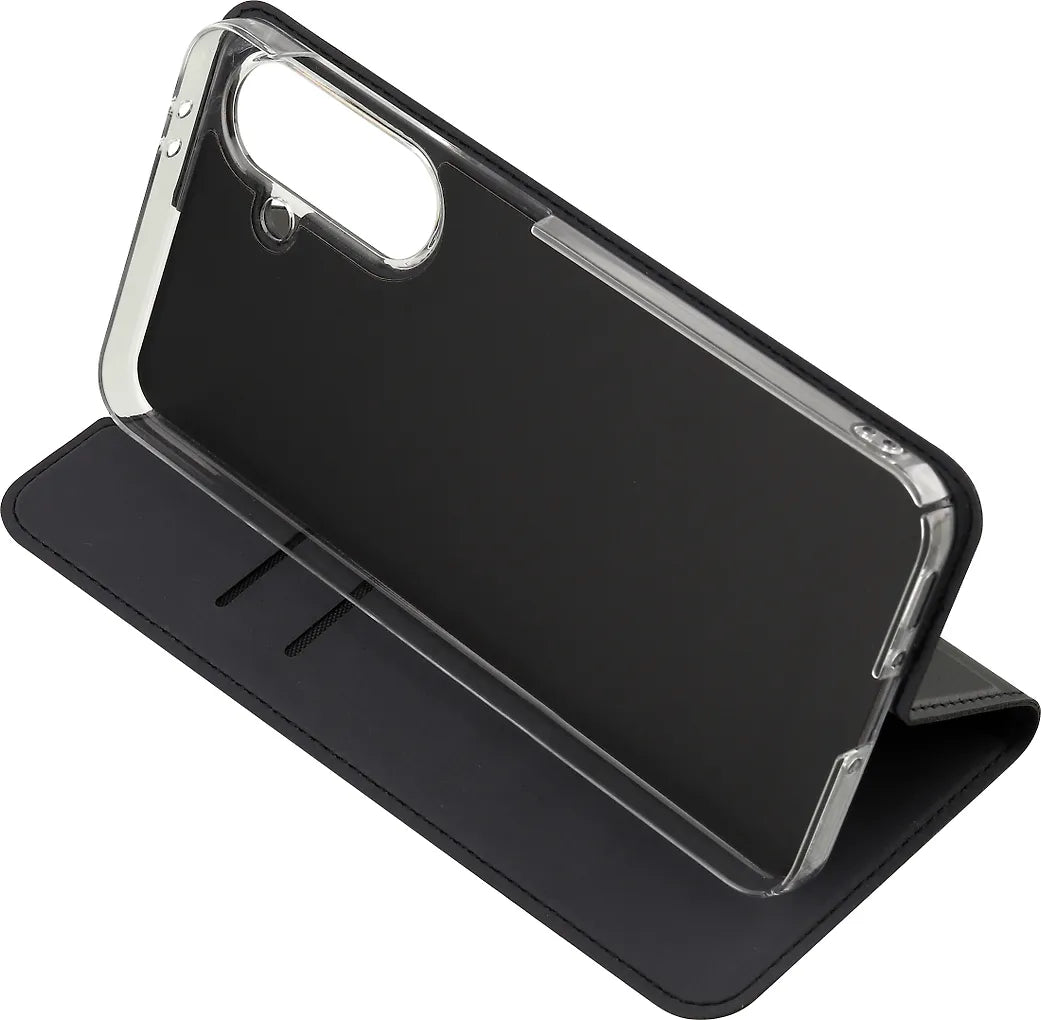 FoneKit BookCase -suojakotelo, Samsung Galaxy A36, musta