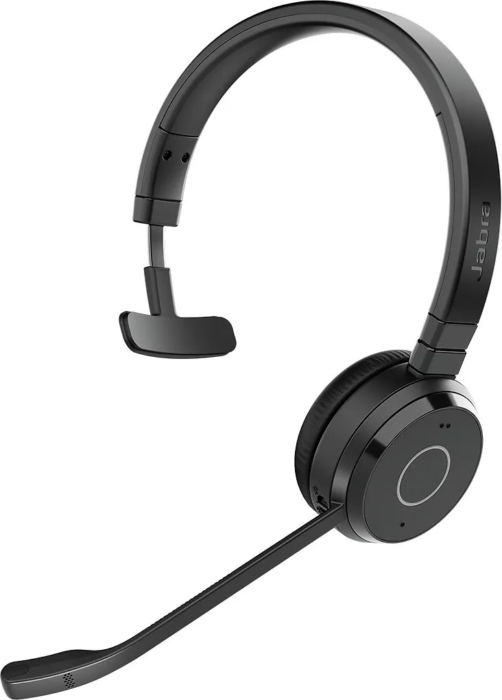 Jabra Evolve 65 TE Bluetooth-kuulokemikrofoni, UC, USB-A, Mono