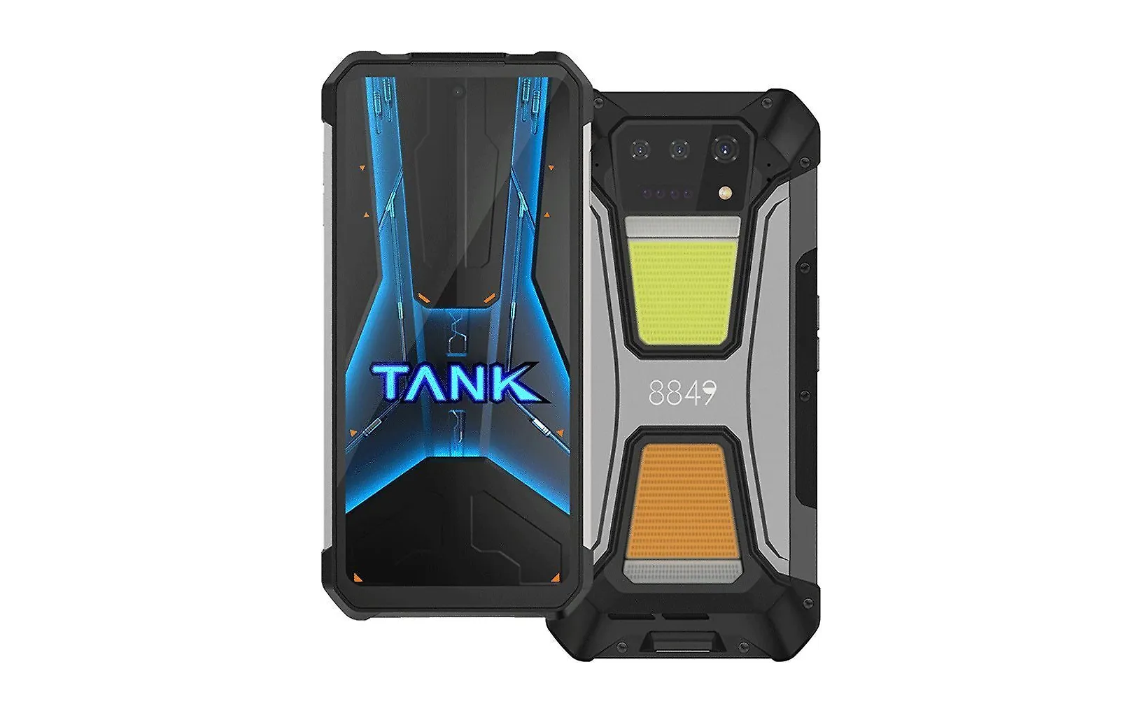 Unihertz Tank 2 Pro -puhelin, 512/12 Gt