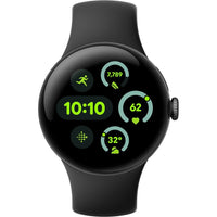 Google Pixel Watch 3 LTE -älykello, 41 mm, Obsidian / Matte Black