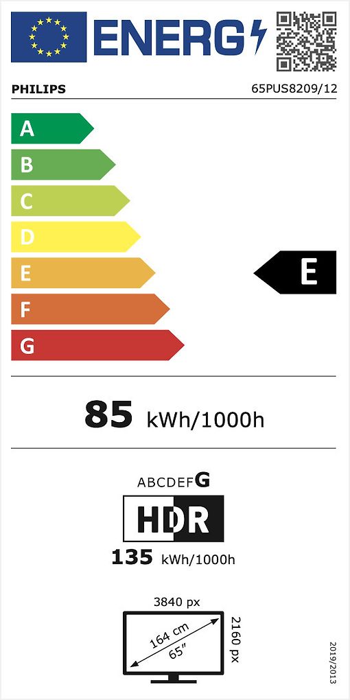 Philips 65" PUS8209 – 4K QLED Ambilight TV