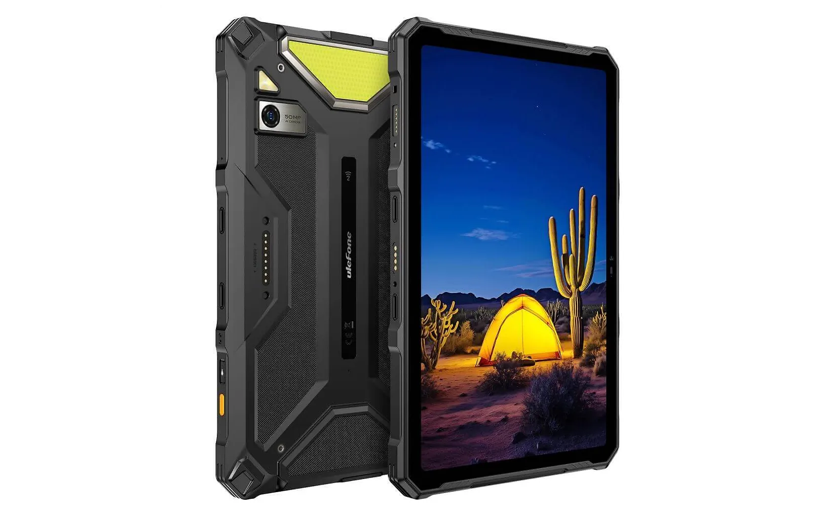 Ulefone Armor Pad 4 Ultra 5G Surfplatta, 256 GB, Svart