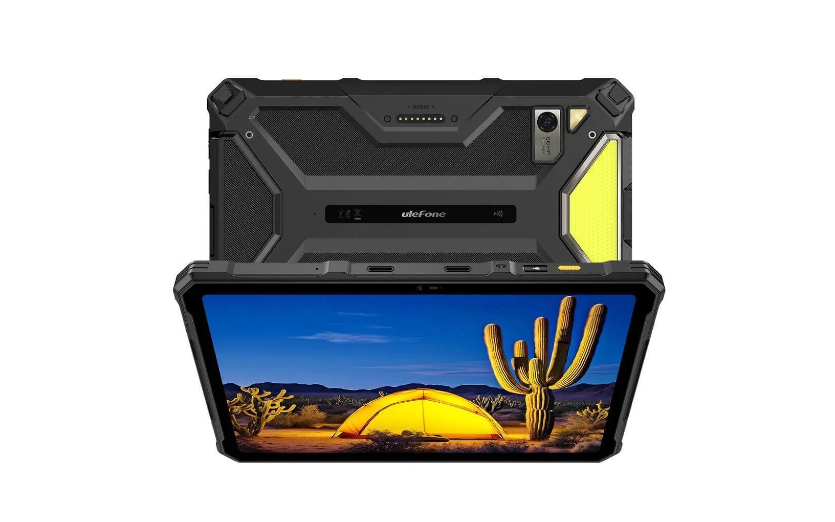 Ulefone Armor Pad 4 Ultra 5G Surfplatta, 256 GB, Svart