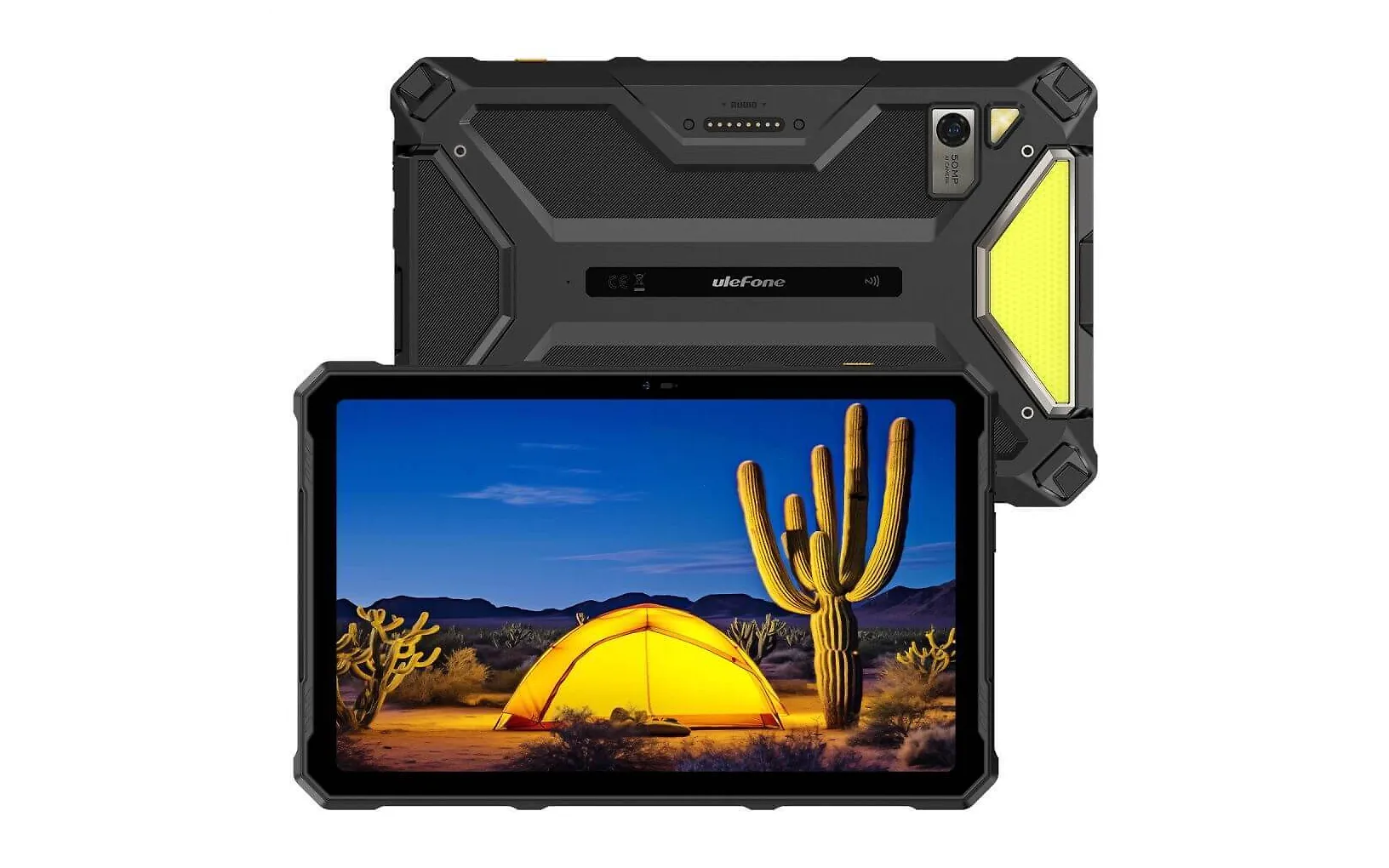Ulefone Armor Pad 4 Ultra 5G Surfplatta, 256 GB, Svart