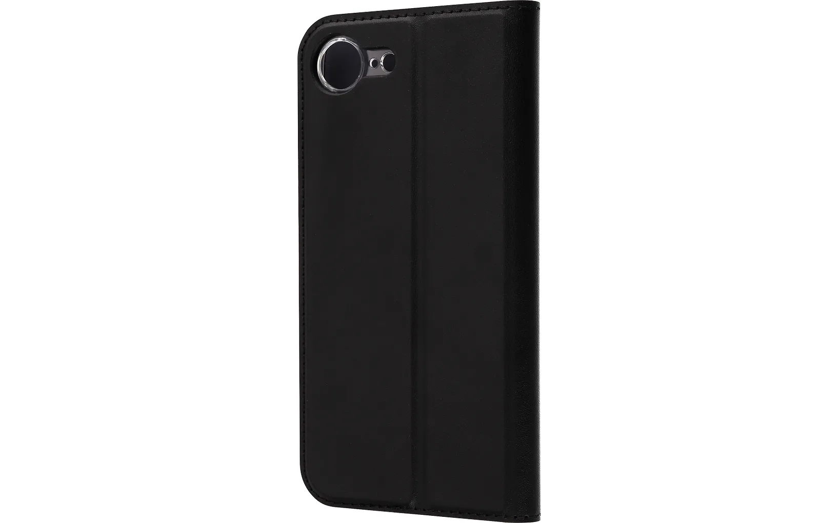 Fonekit Bookcase -suojakotelo, iPhone 16e, musta