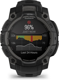Garmin Instinct 3 GPS-älykello, 45 mm, musta
