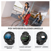 Garmin Instinct 3 GPS-älykello, 45 mm, musta