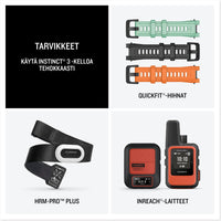 Garmin Instinct 3 GPS-älykello, 45 mm, musta