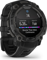 Garmin Instinct 3 GPS-älykello, 45 mm, musta