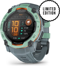 Garmin Instinct 3 GPS-älykello, 45 mm, vedenvihreä