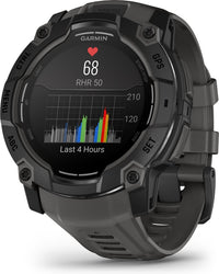 Garmin Instinct 3 GPS-älykello, 50 mm, musta / grafiitinharmaa