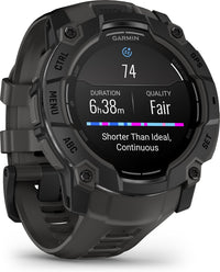 Garmin Instinct 3 GPS-älykello, 50 mm, musta / grafiitinharmaa