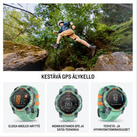 Garmin Instinct 3 GPS-älykello, 50 mm, vedenvihreä