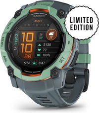 Garmin Instinct 3 GPS-älykello, 50 mm, vedenvihreä