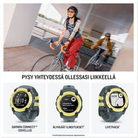 Garmin Instinct E GPS-älykello, 40 mm, limenvihreä