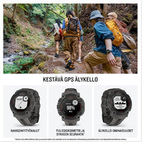 Garmin Instinct E GPS-älykello, 45 mm, musta / grafiitinharmaa