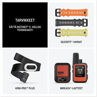 Garmin Instinct E GPS-älykello, 45 mm, musta / grafiitinharmaa