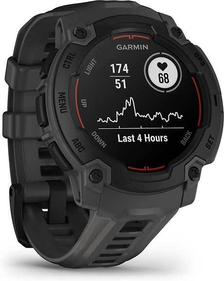 Garmin Instinct E GPS-älykello, 45 mm, musta / grafiitinharmaa