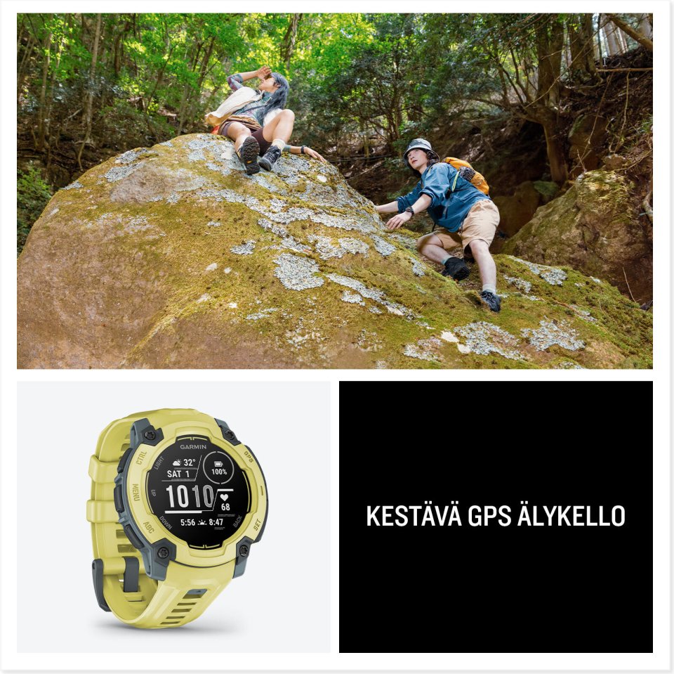 Garmin Instinct E GPS-älykello, 45 mm, limenvihreä