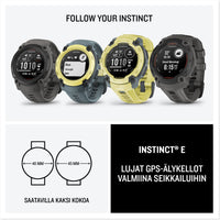 Garmin Instinct E GPS-älykello, 45 mm, limenvihreä