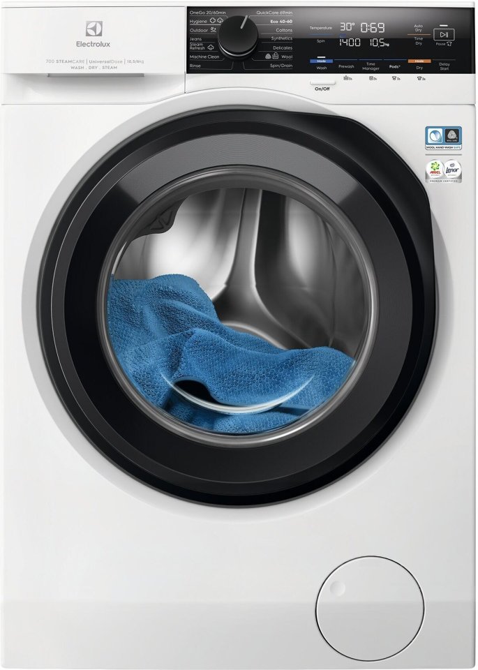 Electrolux EWI742LX6U 700 SteamCare kuivaava pesukone