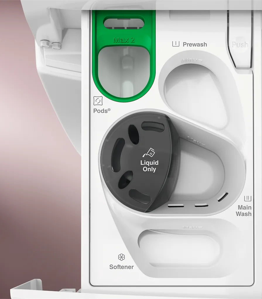 Electrolux EWI742LX6G 700 SteamCare kuivaava pesukone, musta