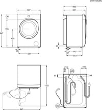 Electrolux EWI874LY6Q 800 UltraCare kuivaava pesukone
