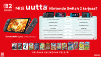 Nintendo Switch 2 pelikonsoli, musta