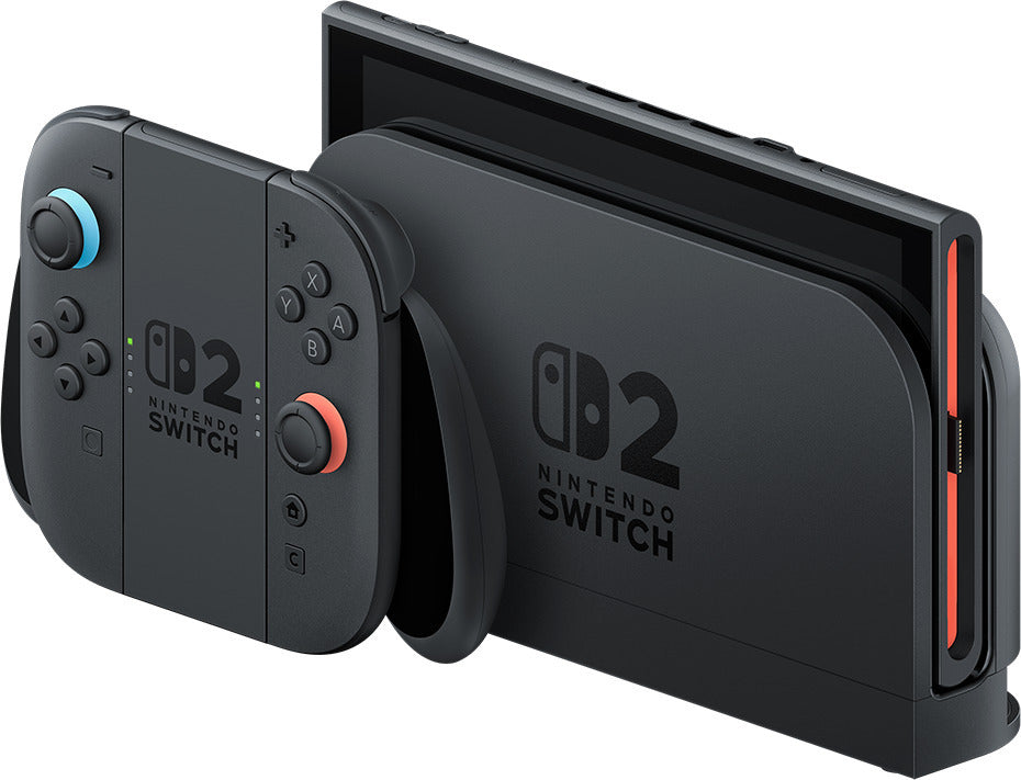 Nintendo Switch 2 pelikonsoli, musta