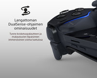 PlayStation Portal Remote Player käsikonsoli, musta