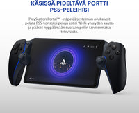 PlayStation Portal Remote Player käsikonsoli, musta