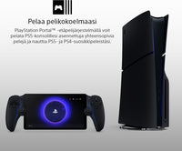 PlayStation Portal Remote Player käsikonsoli, musta