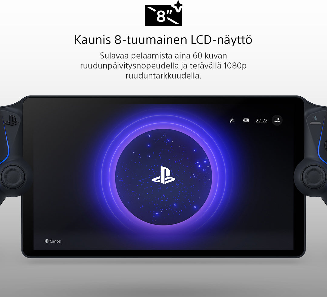 PlayStation Portal Remote Player käsikonsoli, musta