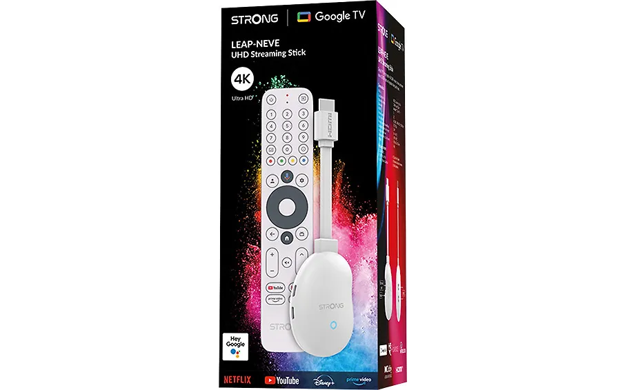Stark LEAP-NEVE Wi-Fi 4K Google TV mediaspelare