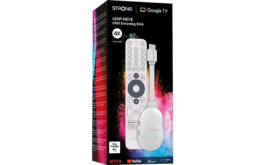 Stark LEAP-NEVE Wi-Fi 4K Google TV mediaspelare