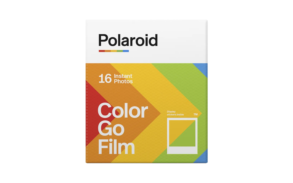 Polaroid Go Film Double Pack värifilmi, valkoinen kehys, 16 arkkia