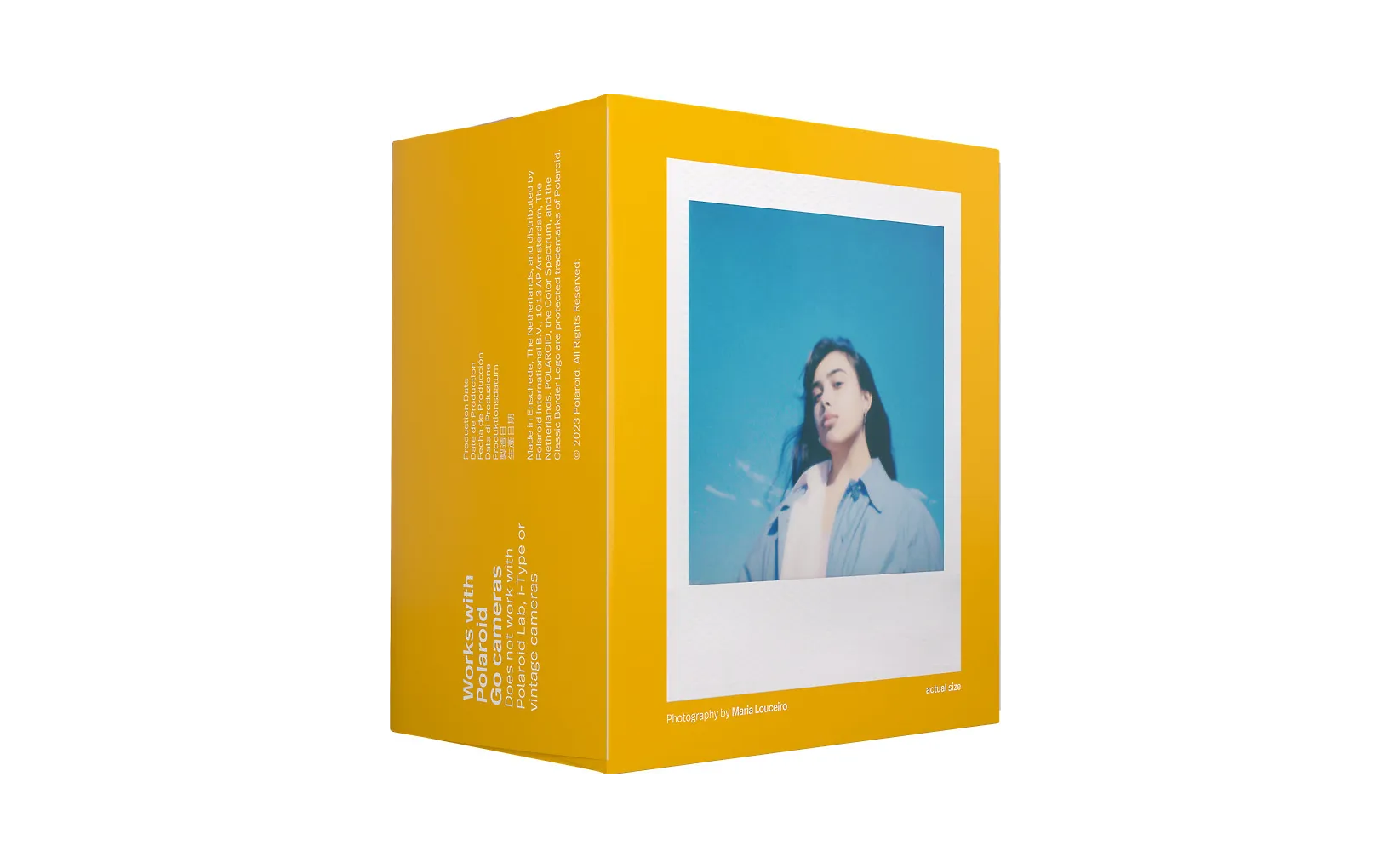 Polaroid Go Film Dubbelpack färgfilm, vit ram, 16 ark