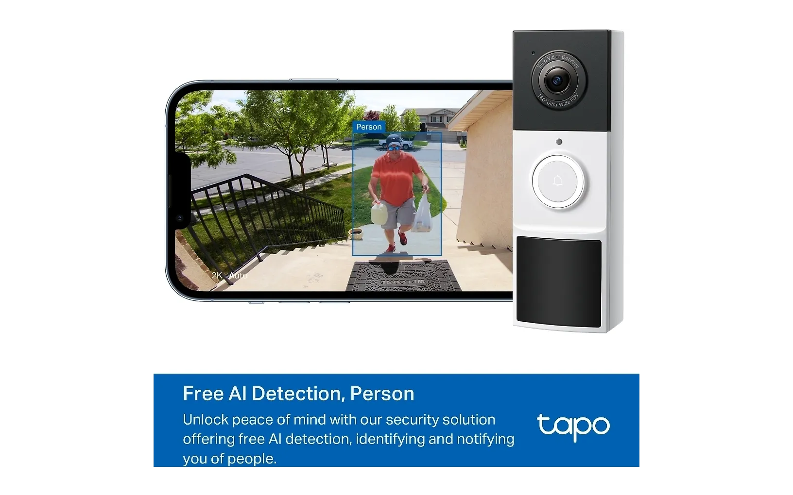 TP-Link Tapo D210 ovikellokamera