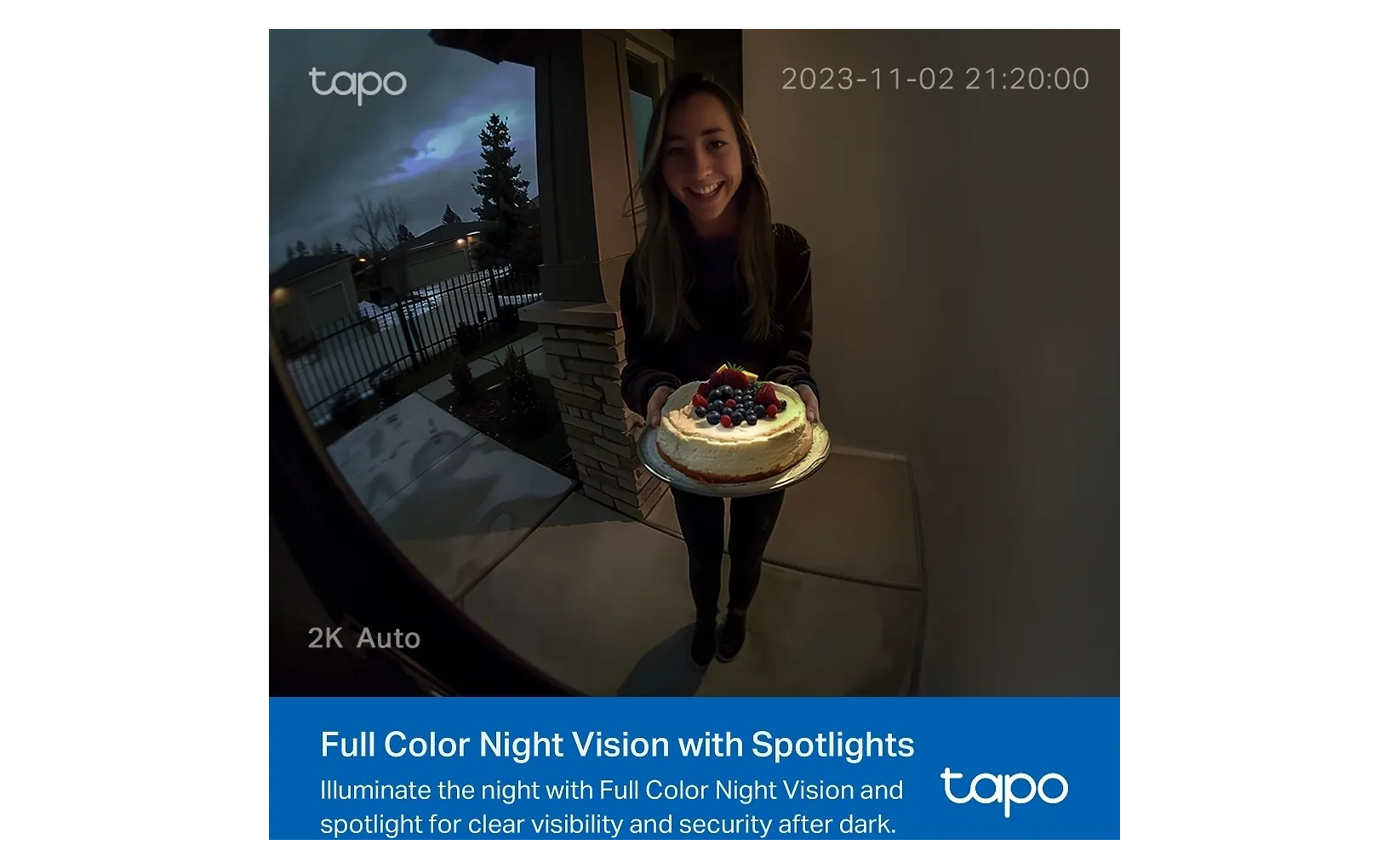 TP-Link Tapo D210 ovikellokamera