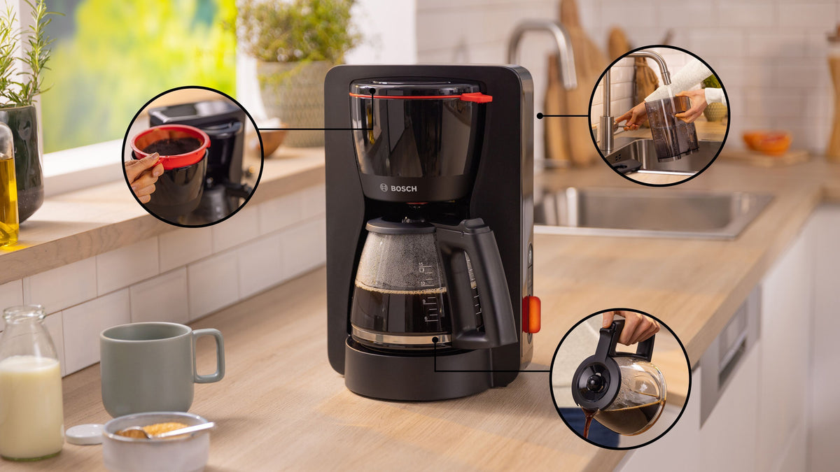 Bosch MyMoment TKA3M133 kahvinkeitin, musta – kuva 4
