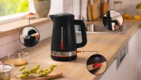 Bosch MyMoment TWK4M223 vedenkeitin, musta