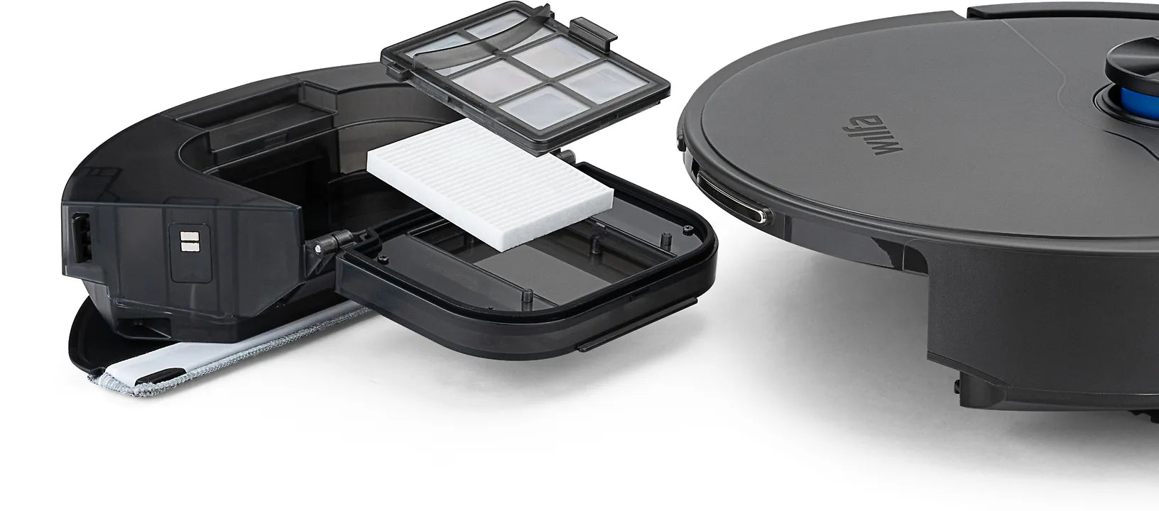 Wilfa Innobot RVC-B4LIN robotti-imuri, musta