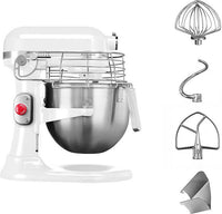 KitchenAid Professional 6,9 l yleiskone, 5KSM7990X, valkoinen – kuva 5