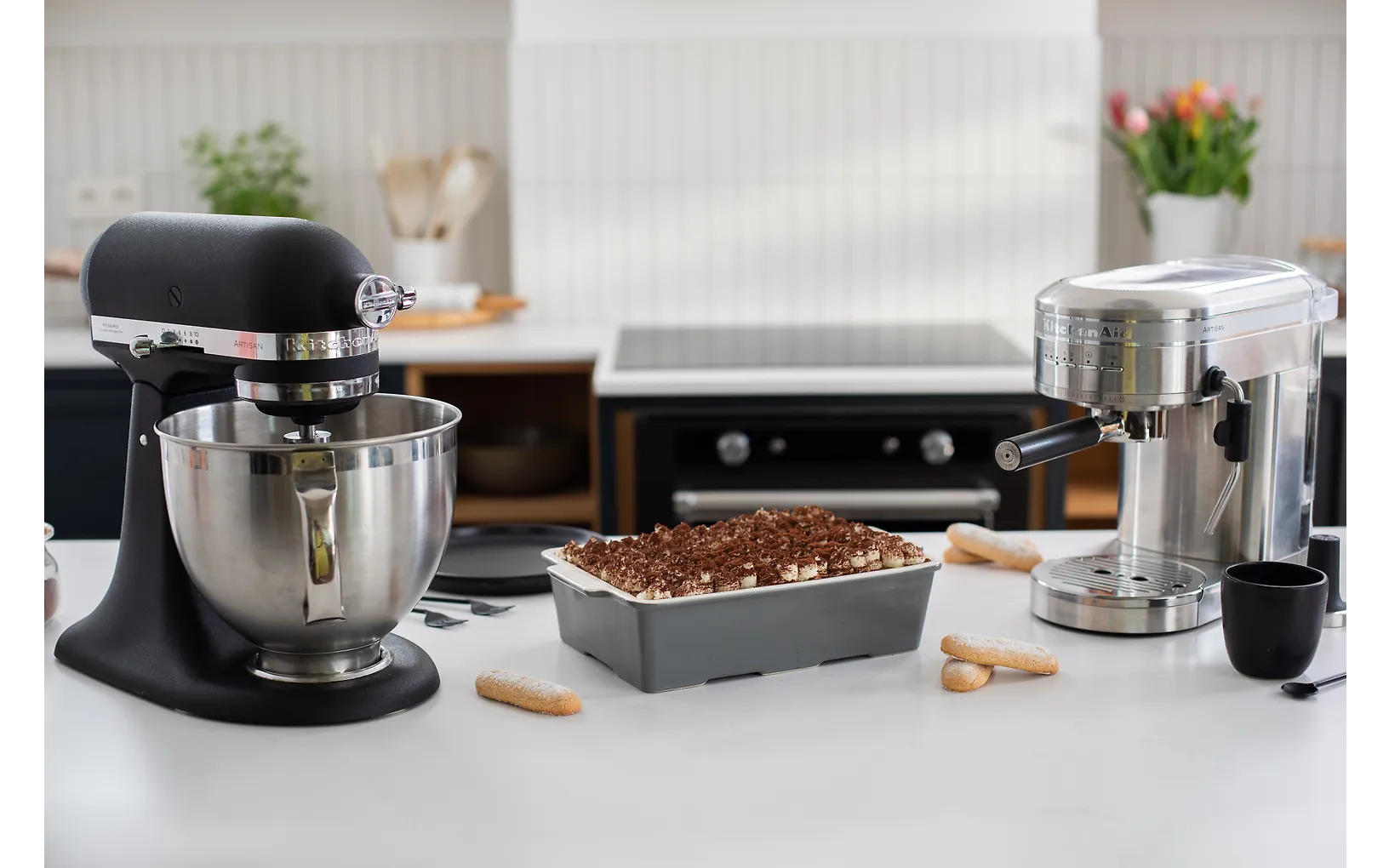 KitchenAid Artisan 5KSM185PSEBK assistent, svart gjutjärn