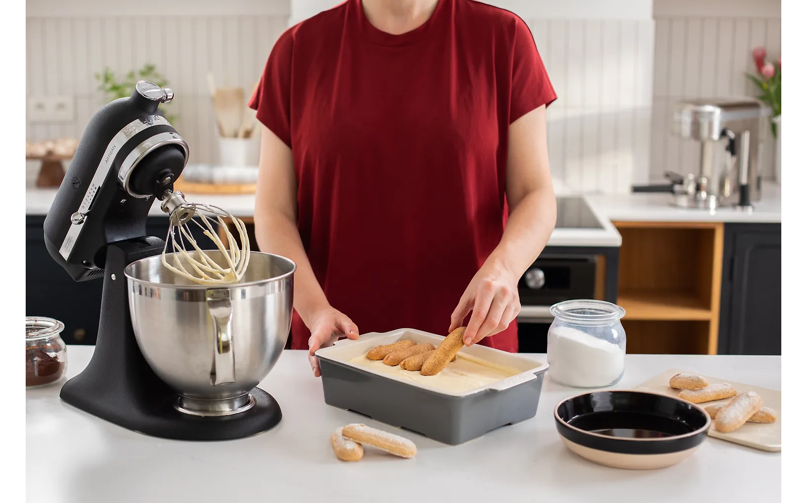 KitchenAid Artisan 5KSM185PSEBK assistent, svart gjutjärn