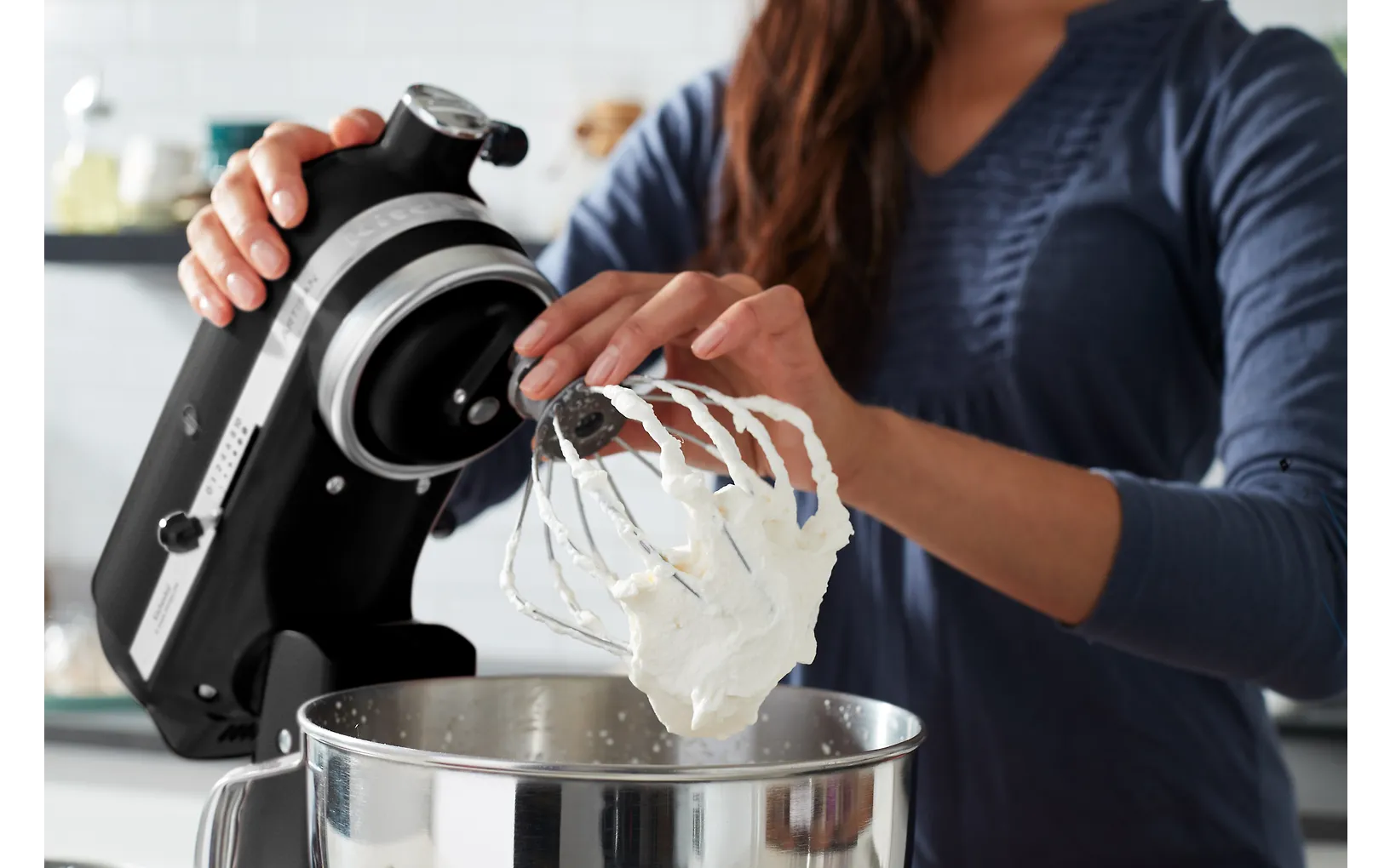 KitchenAid Artisan 5KSM185PSEBK assistent, svart gjutjärn