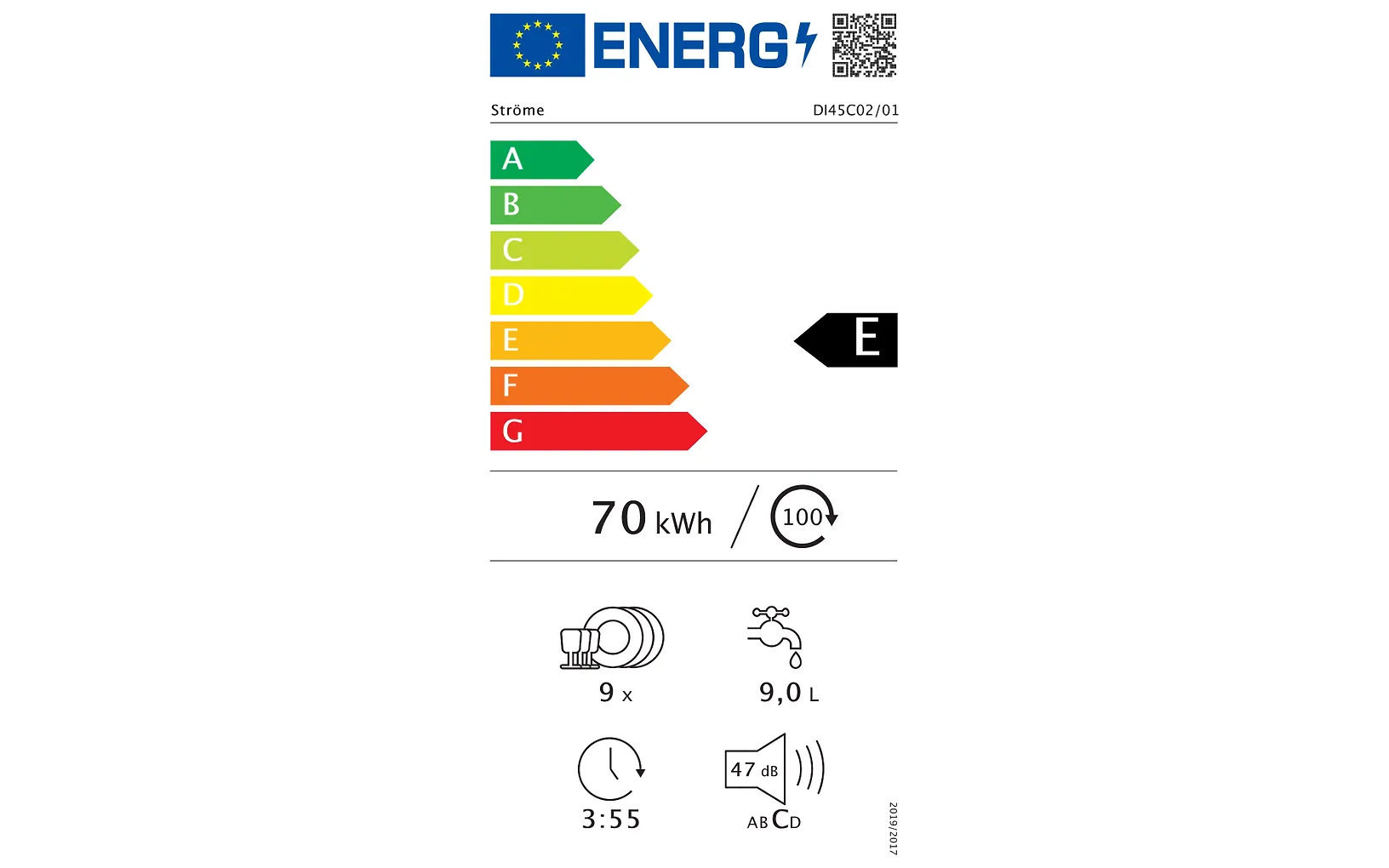 Ströme DI45C02/01 integrerad diskmaskin