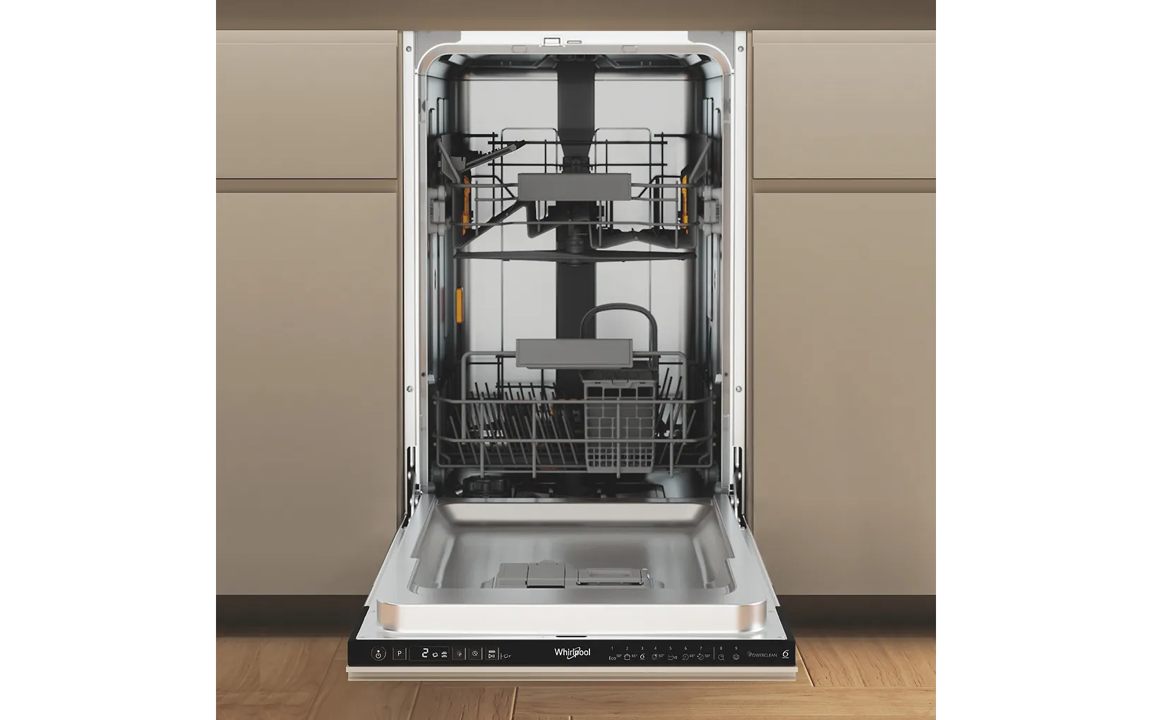 Whirlpool WH3ID10BS7SA0 integroitava astianpesukone