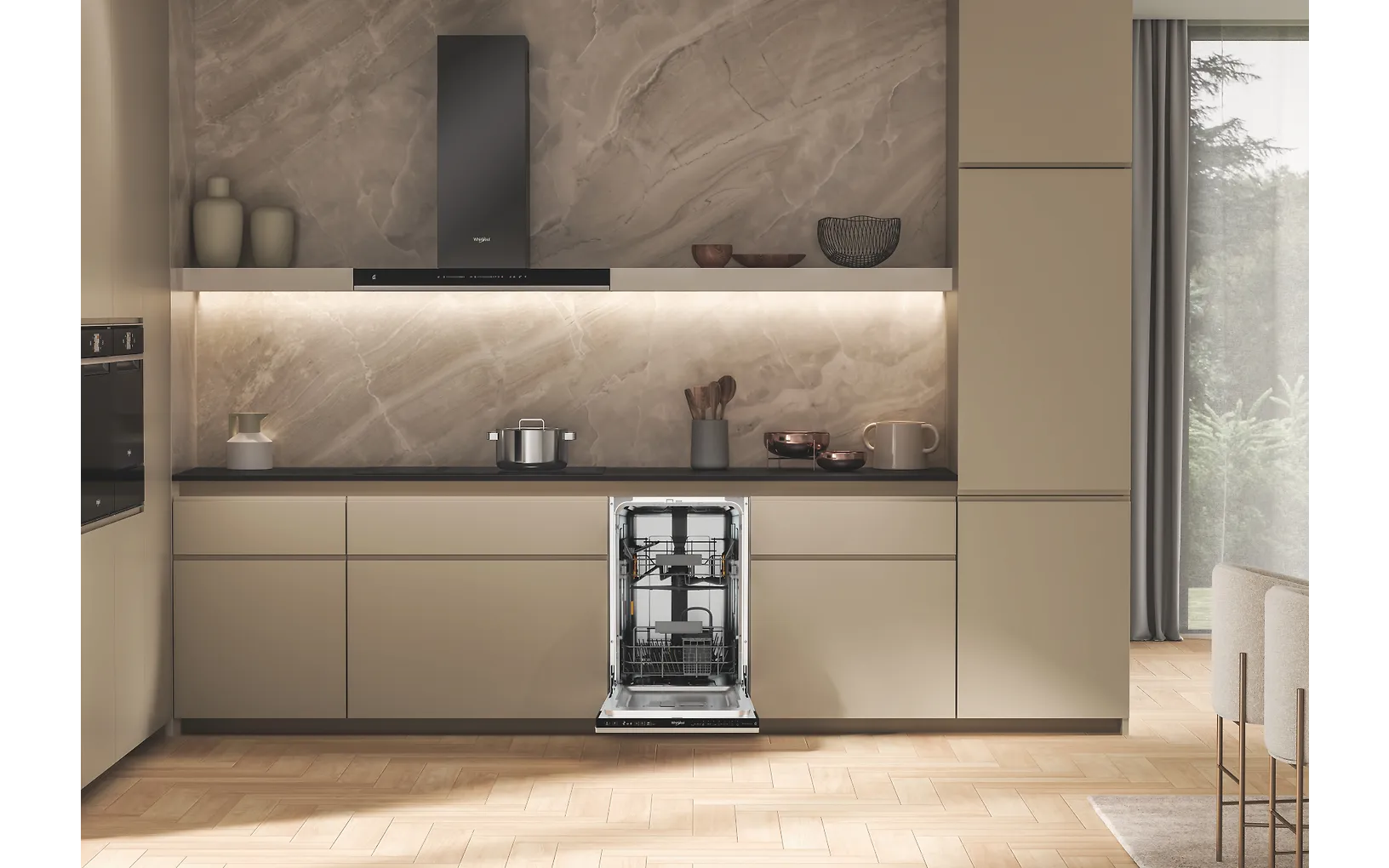 Whirlpool WH3ID10BS7SA0 integroitava astianpesukone
